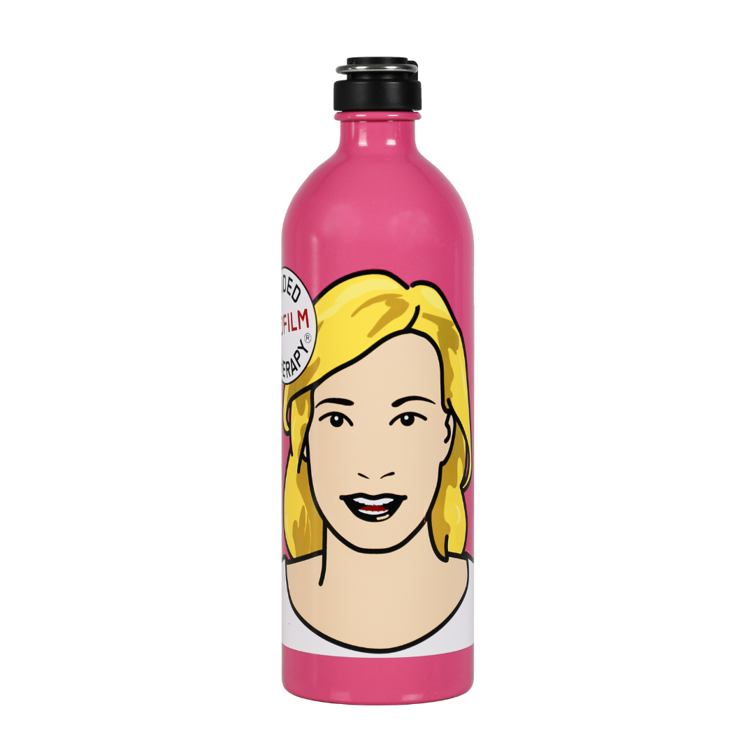 Pink alu bottle